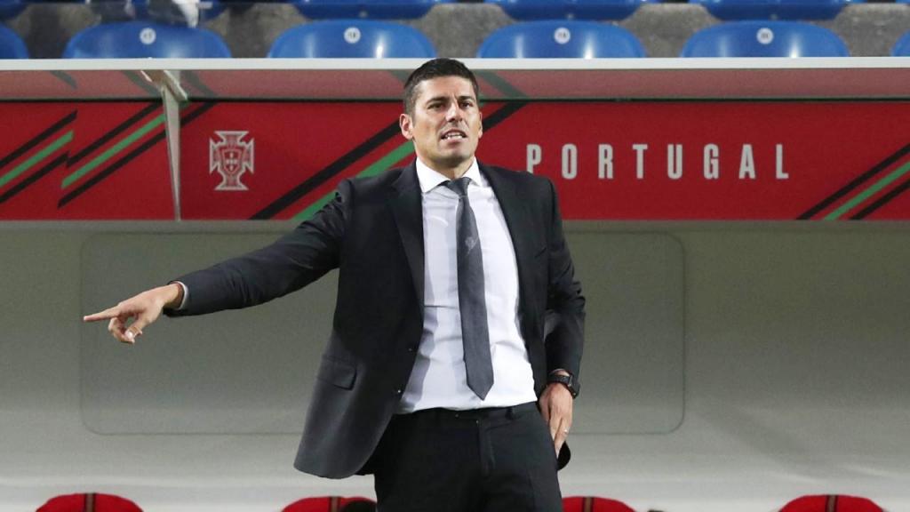 Francisco Neto no Portugal-Bélgica