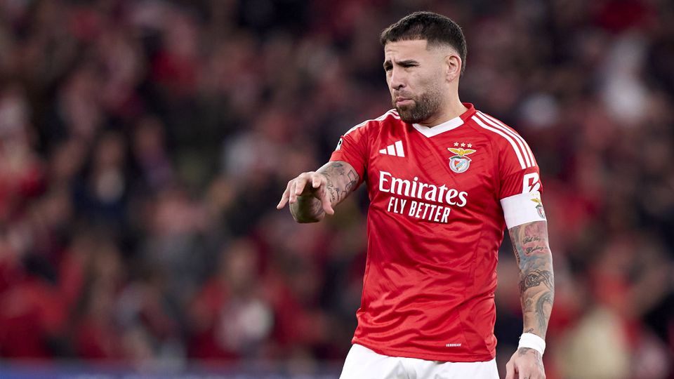 Otamendi, capitão do Benfica