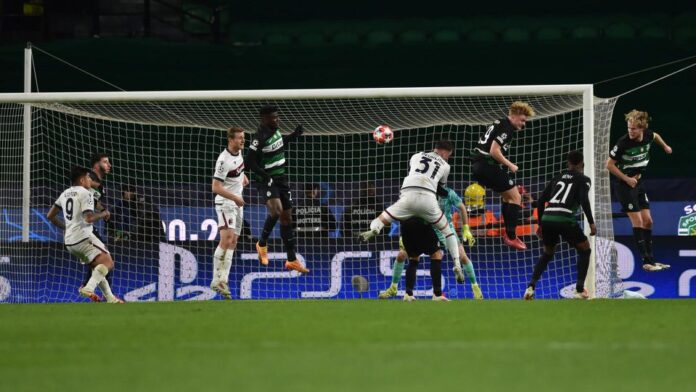 Momento em que Tommaso Pobega marca ao Sporting