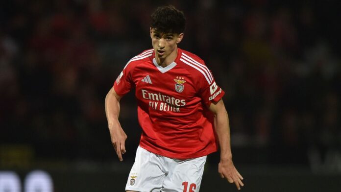 Manu Silva (ex-V. Guimarães) foi um dos reforços de inverno do Benfica