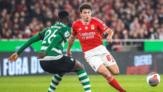 João Neves e Diomande no onze de jogadores mais contratados no FM24