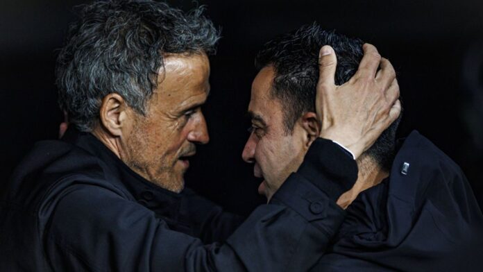 Luis Enrique e a situação de Xavi: «Estou obcecado pela televisão francesa...»