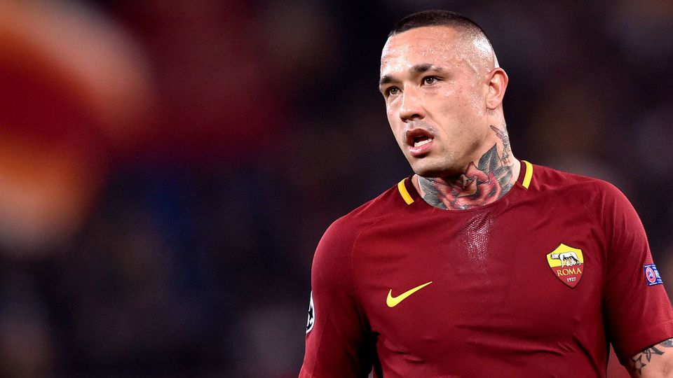 Nainggolan com a camisola da Roma, clube que representou durante cinco épocas