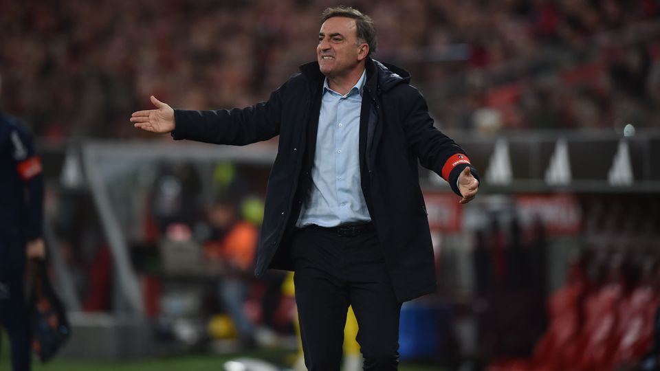 Carlos Carvalhal, treinador do SC Braga