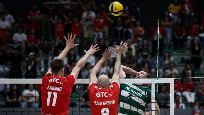 Em direto: acompanhe o quarto dérbi na final do campeonato nacional de voleibol