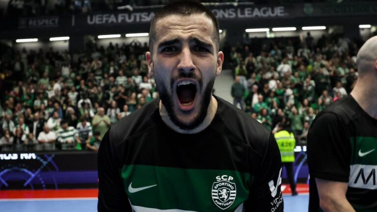 Tomás Paçó voltou às quadras no último fim-de-semana (foto Sporting CP)