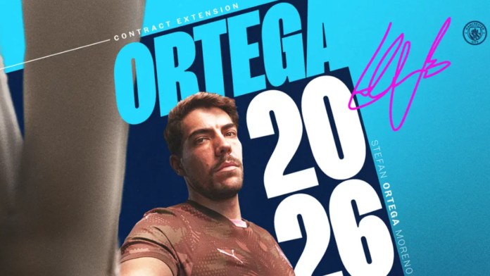 Oficial: Ortega renova contrato com o Manchester City