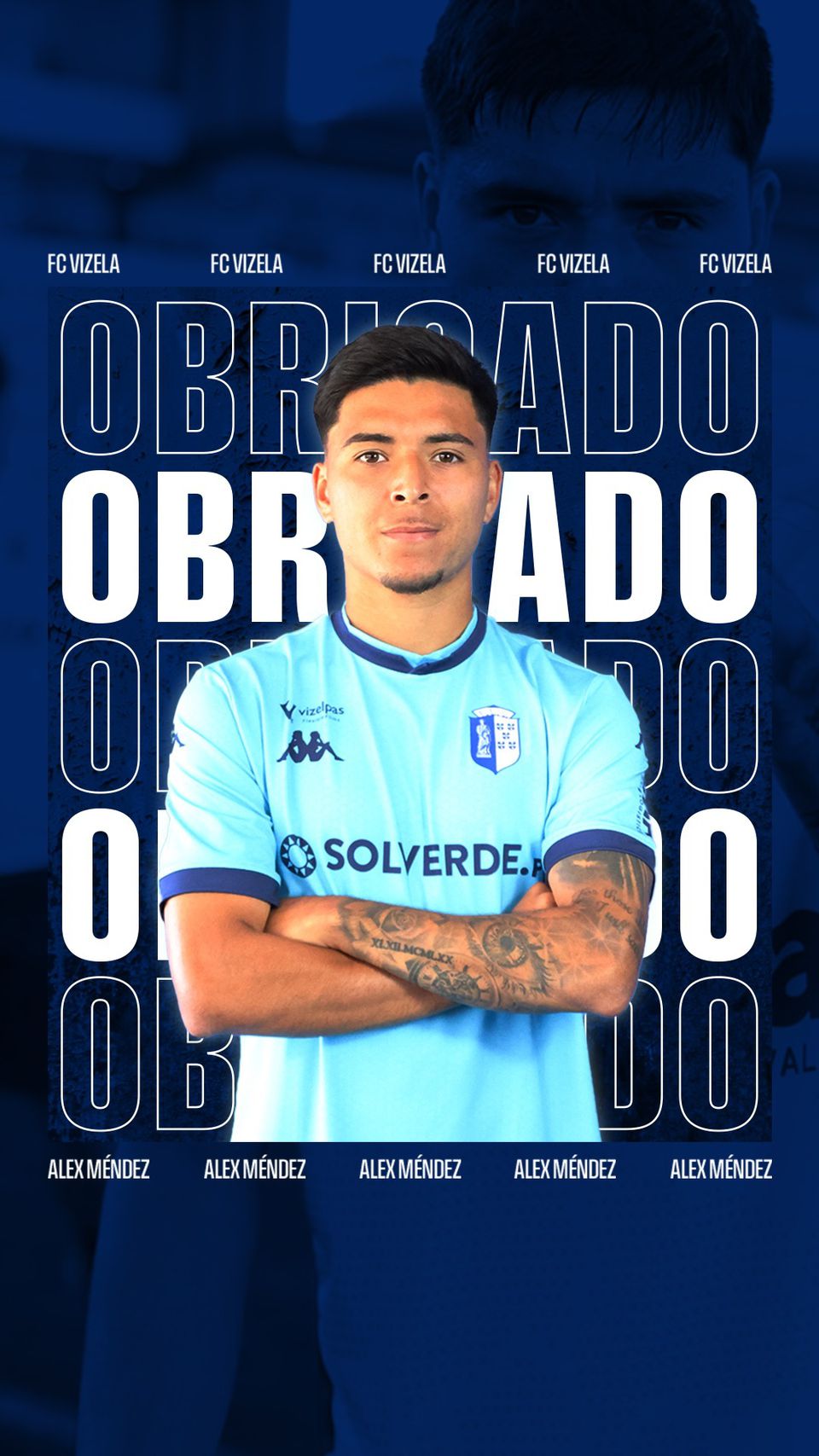 Oficial: Alex Méndez de saída do Vizela