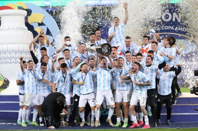 Argentina é a atual campeã da Copa América