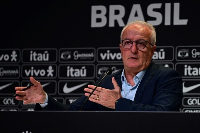 Dorival Júnior, técnico da Seleção Brasileira, em foto de arquivo. AFP