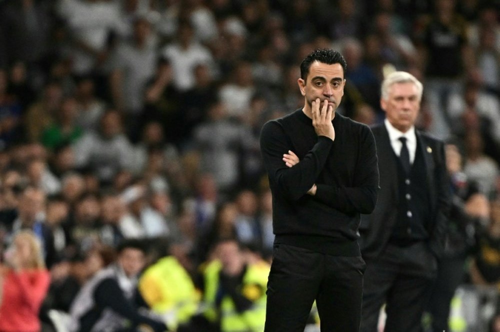 O Barça e Xavi se reunirão nos próximos dias para discutir sua continuidade. AFP