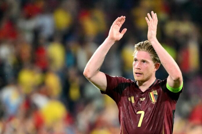 Kevin De Bruyne, em foto de arquivo. AFP