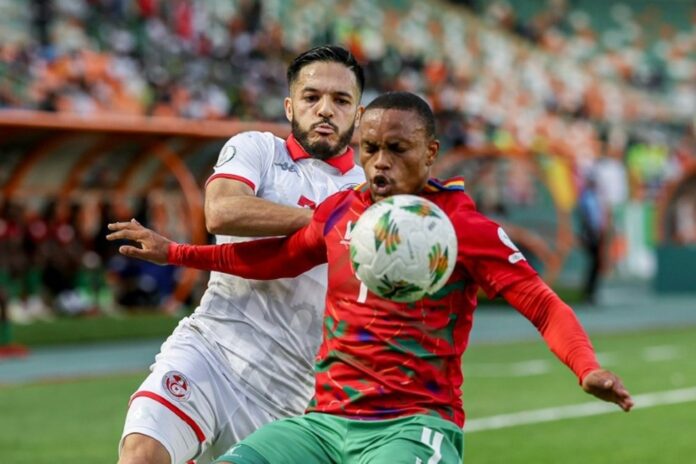 Namíbia na Copa da áfrica. AFP