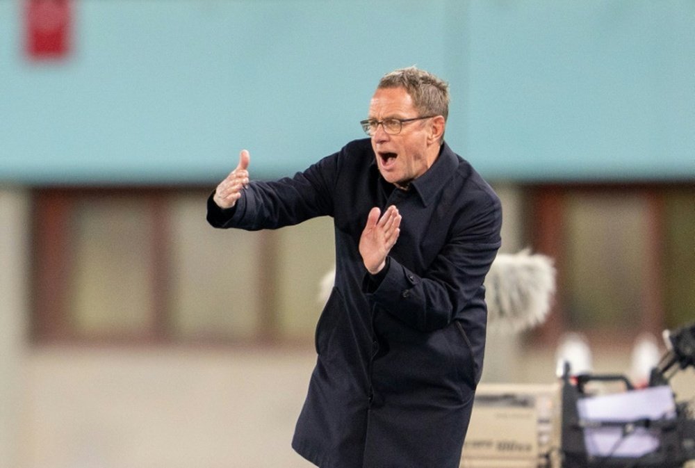 Rangnick dá 'um bolo' ao Bayern. AFP