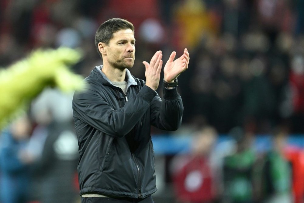 Xabi Alonso é cogitado como sucessor de Klopp. AFP