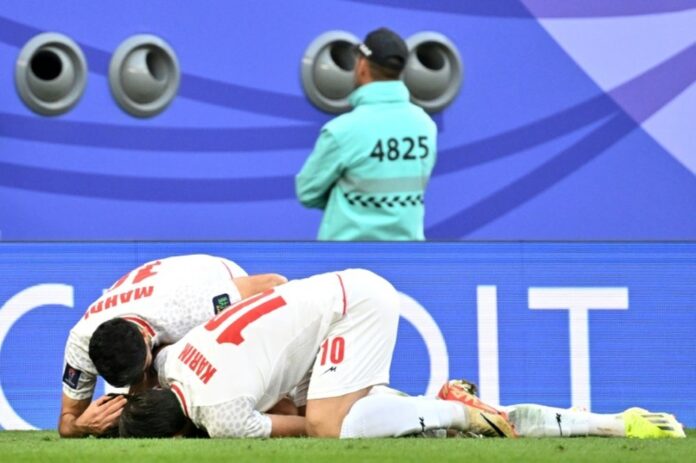 Irã está nas semifinais da Copa da Ásia. AFP