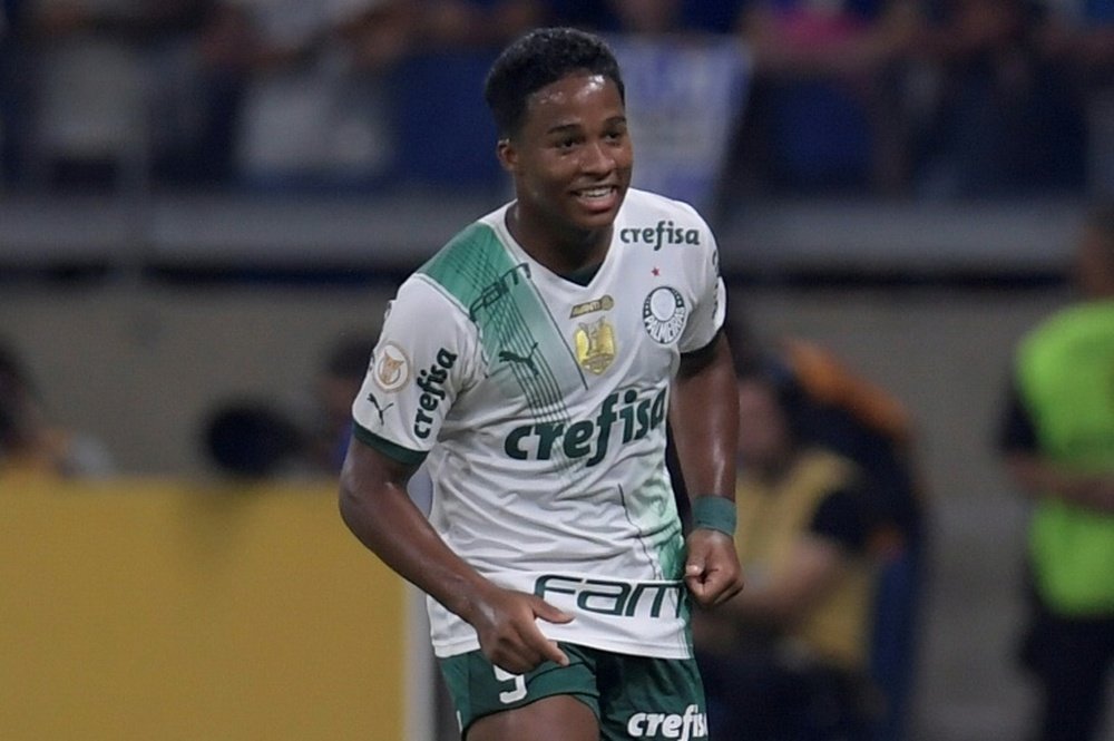 Endrick coroa uma semana fantástica. AFP