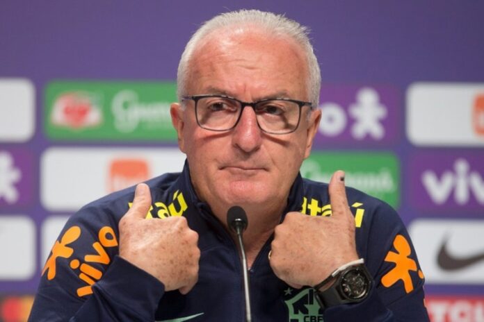 Dorival é apresentado na Seleção Brasileira. AFP