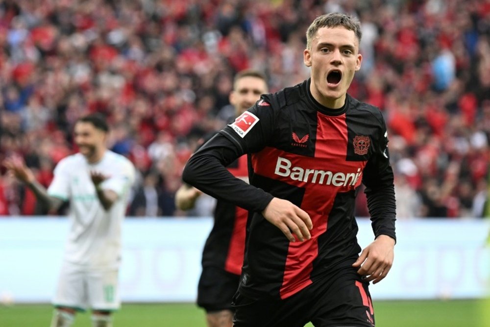 O Bayer Leverkusen blinda Wirtz. AFP