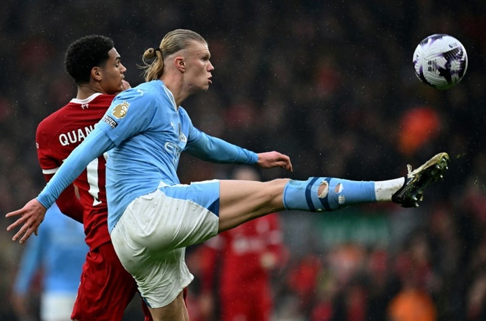 Haaland sonha com LaLiga. AFP