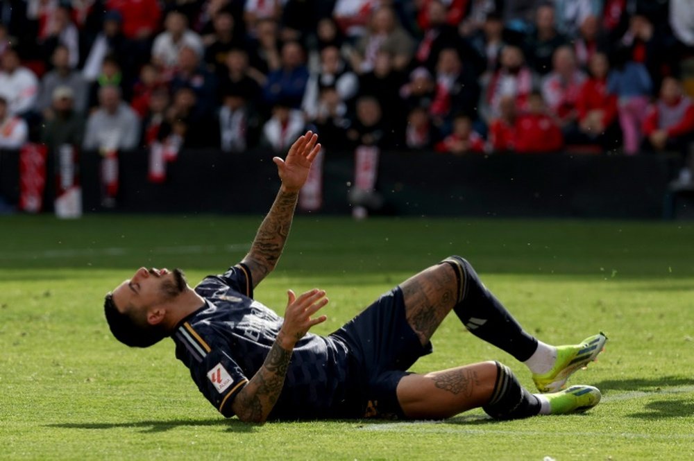 Joselu se junta ao DM e perde as oitavas da Champions. AFP