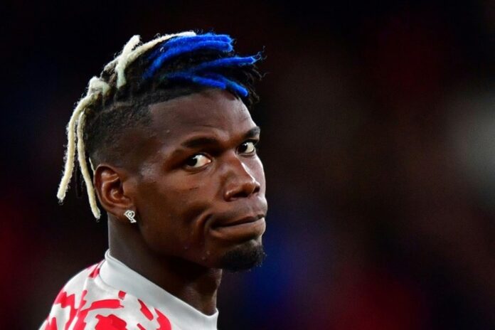 Pogba, quatro anos fora por doping. AFP