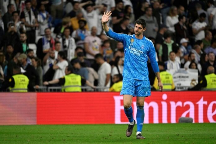 Courtois agradeceu o apoio recebido. AFP