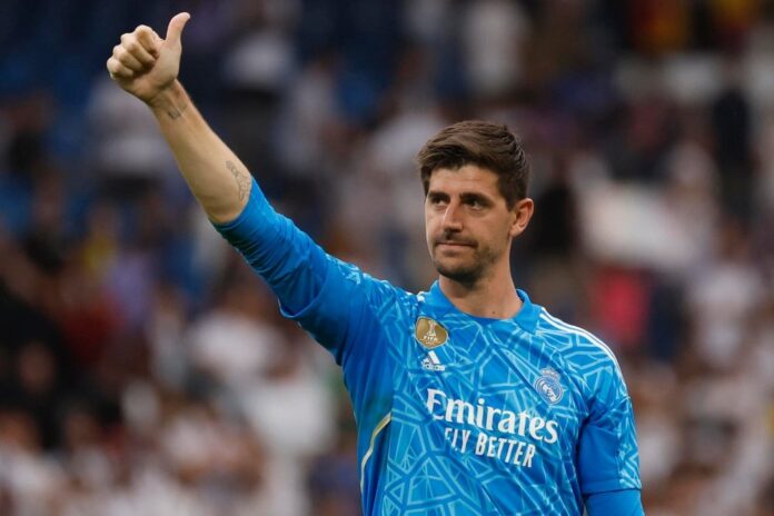 O goleiro do Real Madrid - Thibaut Courtois. EFE