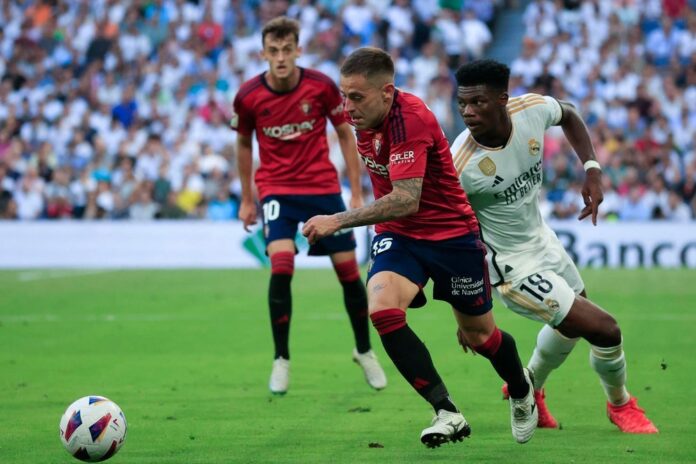 Prováveis escalações de Osasuna e Real Madrid. EFE