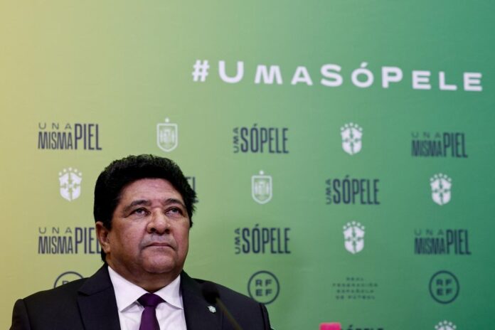 Ednaldo Rodrigues, presidente da CBF, em foto de arquivo. EFE