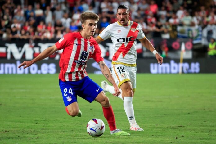 Simeone perde Barrios contra o Girona. EFE/Zipi