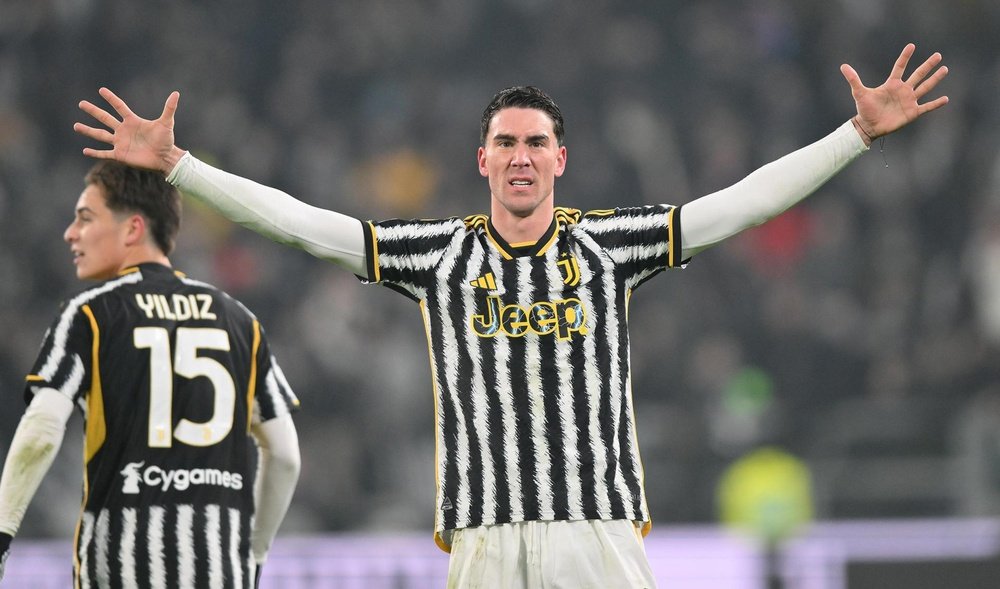 Vlahovic es el máximo goleador de la Juventus. EFE