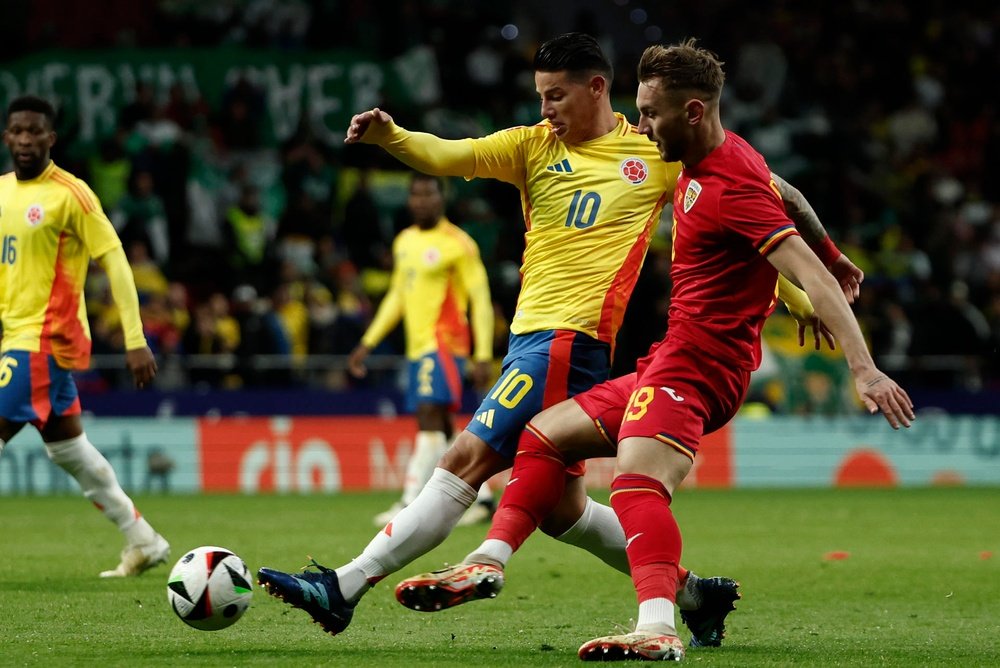 James quer se destacar na Copa América. EFE