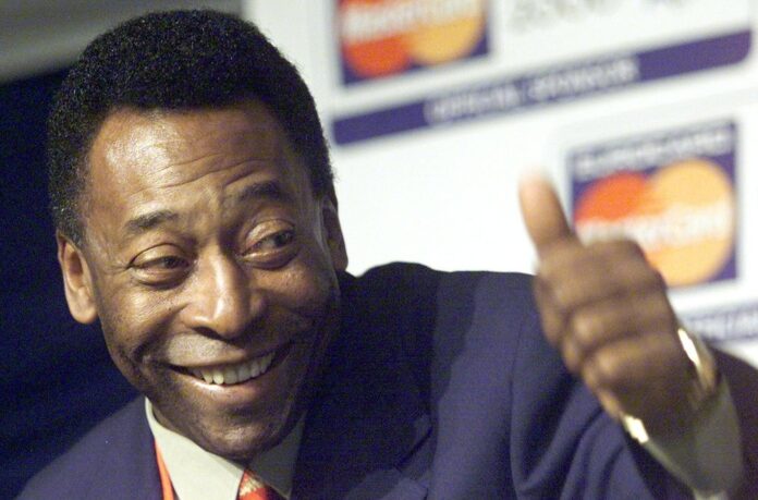 Pelé, em foto de arquivo. EFE