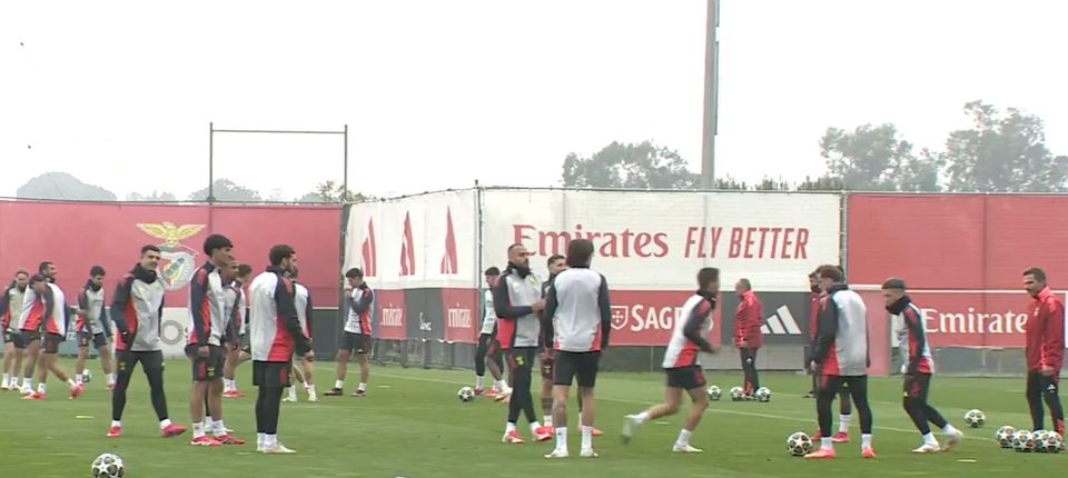 Perantes tantas ausências, Lage tem uma boa notícia e chamou vários miúdos ao treino 
