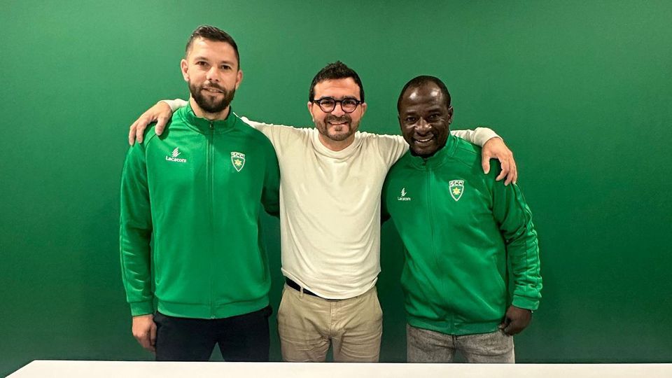 Luis Lourenço junta-se a Grimi no comando técnico do Covilhã (Facebook SC Covilhã)
