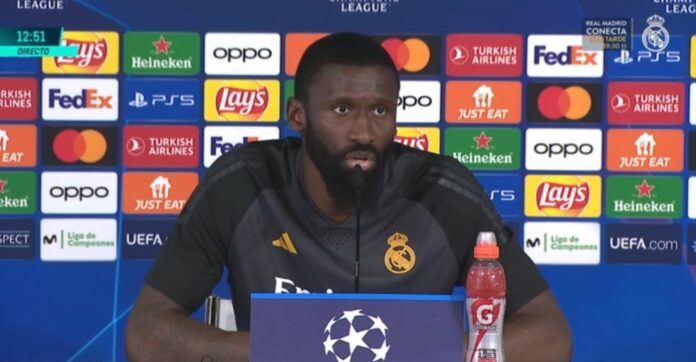 Rüdiger se encontrará novamente com Haaland. Captura/RMTV