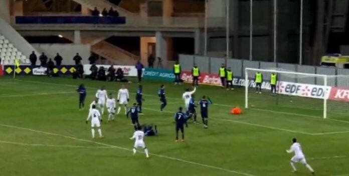 Un 4ª División casi le complica la vida al Lyon. Captura/SportTV