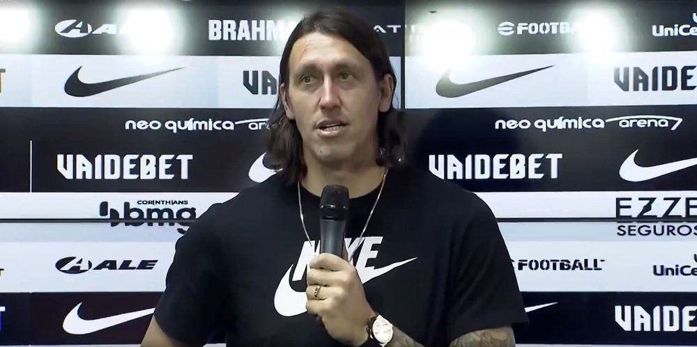 Cássio se despede do Corinthians. Captura de tela/GloboEsporte