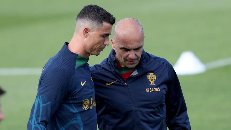 Roberto Martínez e a forma de Cristiano Ronaldo: «Não tenho dúvidas»