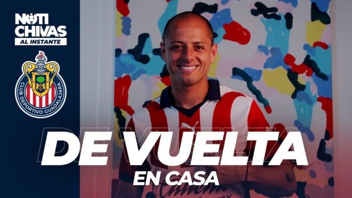 Chicharito volta para casa e assina com o Chivas. Chivas