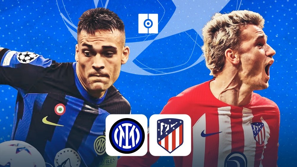 Escalações confirmadas de Inter e Atlético de Madrid. BeSoccer