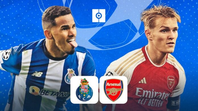 Prováveis escalações de Porto e Arsenal. BeSoccer