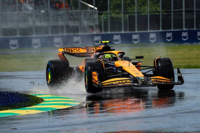 Lando Norris lidera treinos livres do GP do Canadá