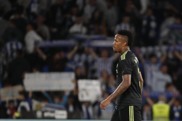 Militão renova com o Real Madrid até 2028. EFE