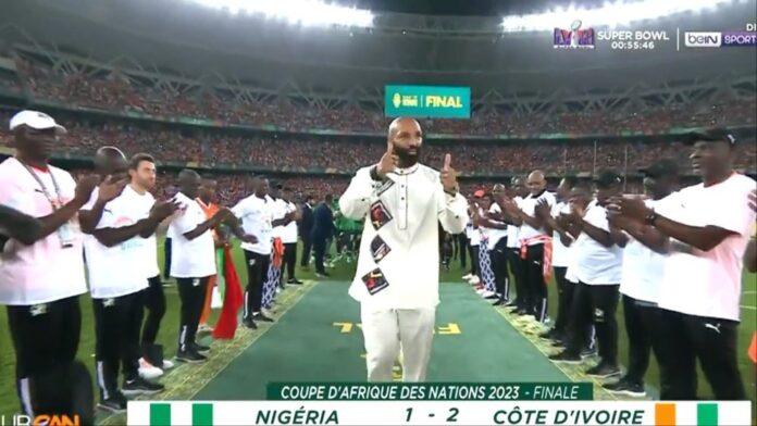 Emilio Nsue foi o artilheiro da CAN 2023. Captura BeinSports