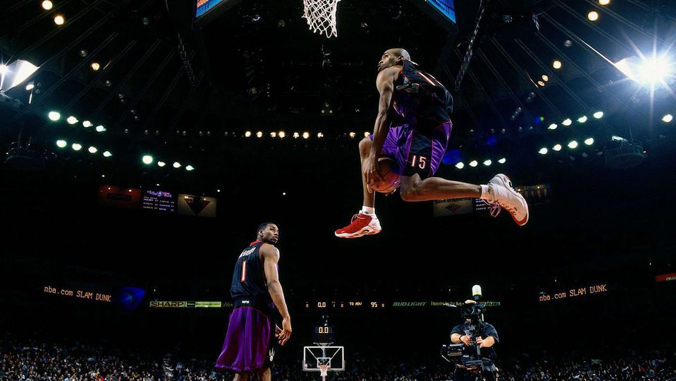 Wilt dormiu com mais 19.987 mulheres do que as vezes que foi All-Star, Vince Carter voou há 25 anos