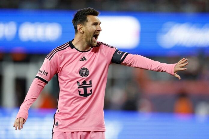 Fotografia de arquivo de Messi, com a camisa do Inter de Miami. EFE