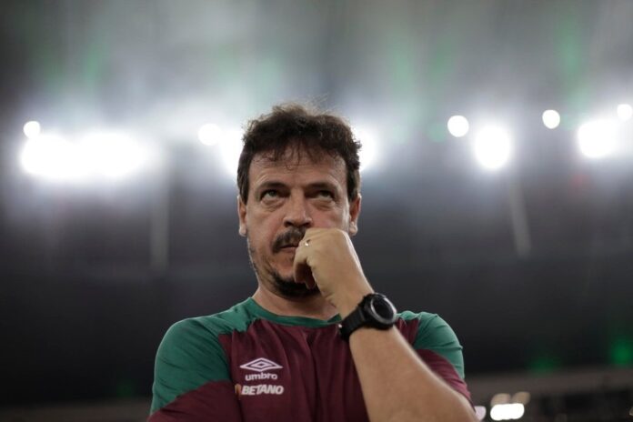Fernando Diniz, durante uma partida no Maracanã. EFE