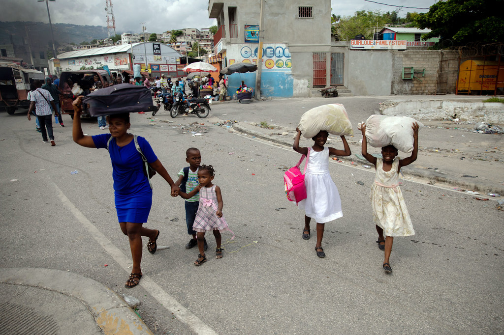 Nações Unidas registraram mais de 578 mil deslocados internos no Haiti Nações Unidas registraram mais de 578 mil deslocados internos no Haiti